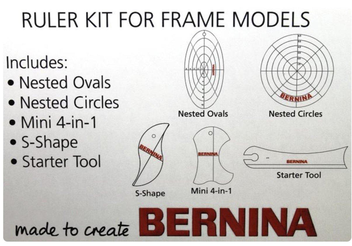 Bernina Ruler Kit- Frame Models