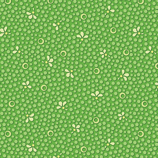 Peace on Earth-Dots Green
