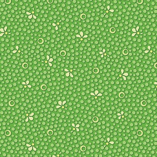 Peace on Earth-Dots Green