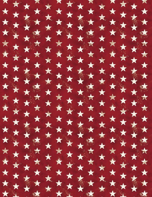 Americana-Small Star Red