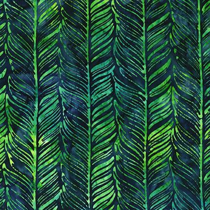 Artisan Batiks Paradise- Leaves Teal
