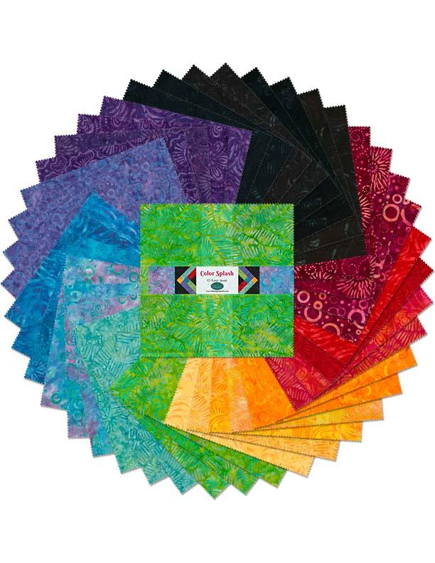Color Splash Batik 10" Karat
