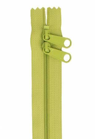 Double Slide Zipper 40" Green Apple