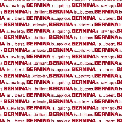 Bernina- White/Red