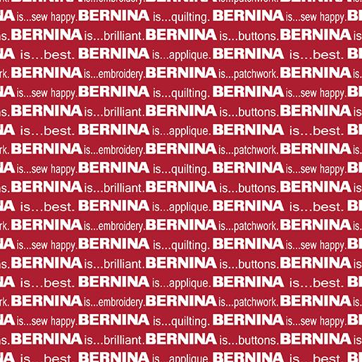 Bernina- Red/White