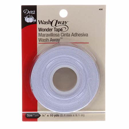 Wash Away Wonder Tape 1/4" x 10 yards