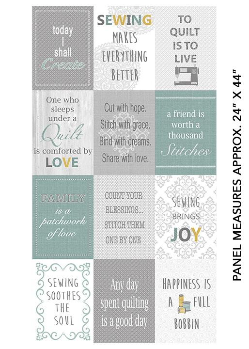 Words to Quilt By- Quilter Patch