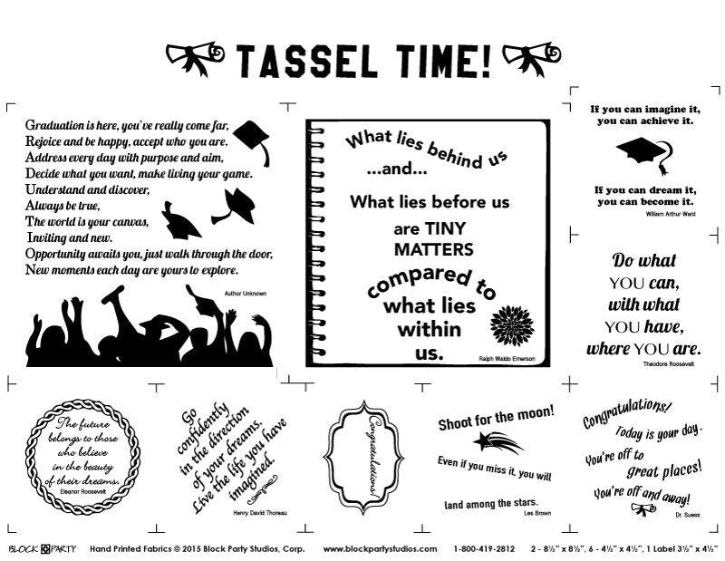 TASSEL TIME-WHITE