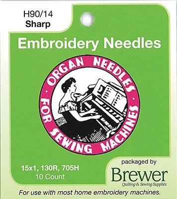 Organ Needle Sharp 90/14S