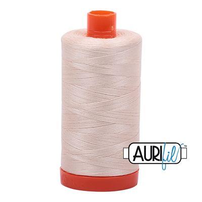 Aurifil Cotton Thread 50wt- Light Sand 2000