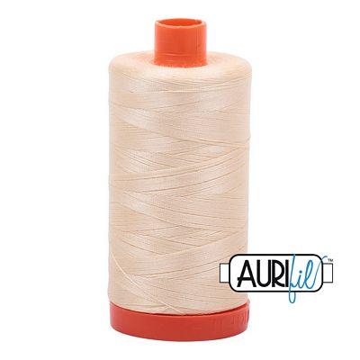 Aurifil Cotton Thread 50wt- Butter 2123