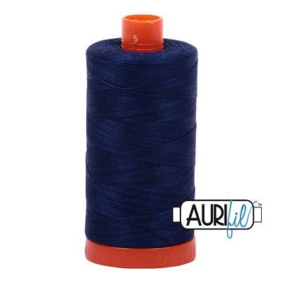Aurifil Cotton Thread 50wt- Dark Navy 2784