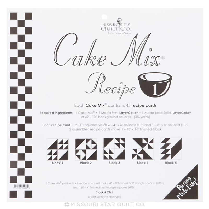 CAKE MIX RECIPE 1