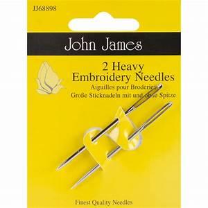 JOHN JAMES EMBROIDERY NEEDLES
