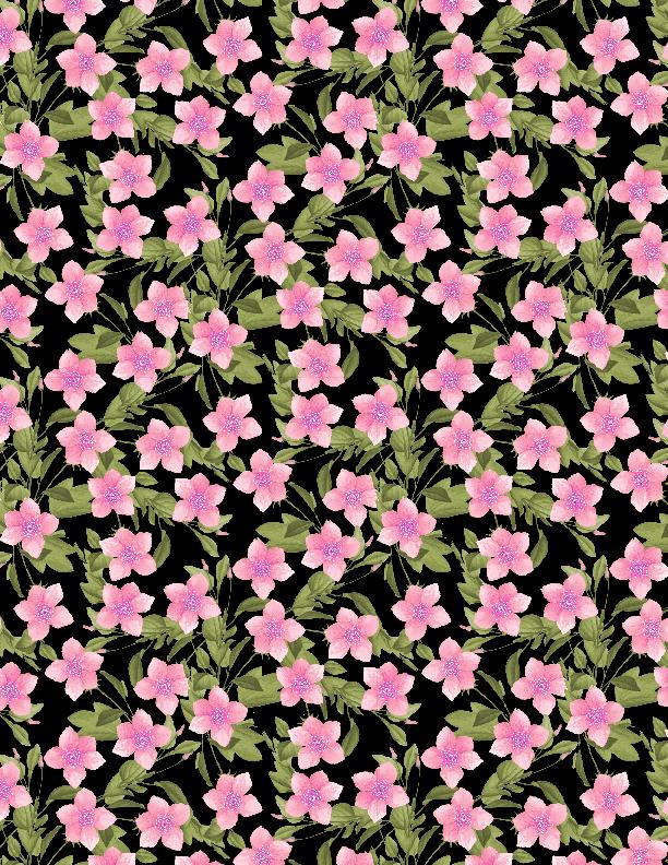 In Bloom- Small Floral Pink