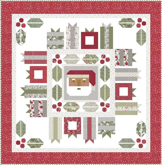 Jolly Holiday Queen Quilt Kit